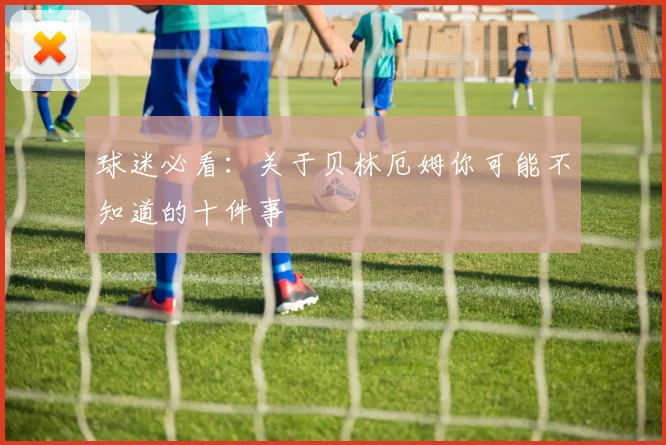 球迷必看：关于贝林厄姆你可能不知道的十件事